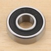 Akozon Ball Bearings 10pcs 6000-2RS Rubber Sealed Deep Groove Ball