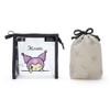 Sanrio 340006 Chromi Clear Pouch with Drawstring (Simple Design)