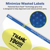 Avery Matte Clear Oval Labels with Sure Feed, 2" x