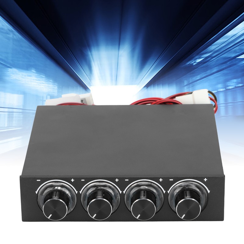 Cooling Fan Controller Humanized Noise Reduction Multifunctional PWM Speed Controller