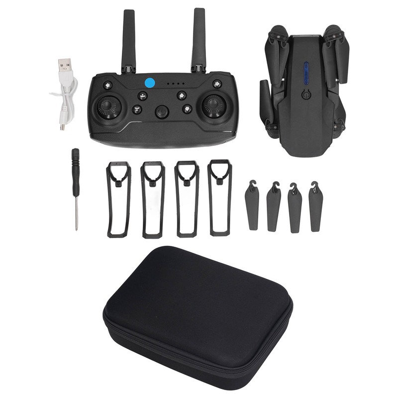 E88 4 Axle Aerial Quadcopter HD Double Camera High Resolution