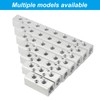 PATIKIL 2 Way 4 Port Air Manifold, G1/2" G1/4" Aluminum