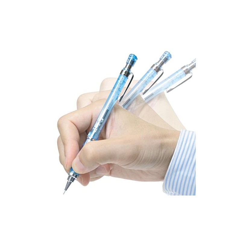 Zebra Mechanical Pencil, Tect 2 Way, 0.5mm, Red Body (MA41-R)