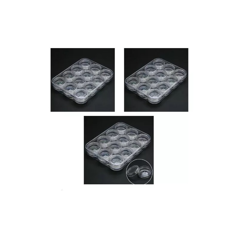 DANYBELLA MODA Y BELLEZA 3 Pack De 12 Frascos Para
