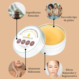 Acemelia - Camelia All-in-One Balm - Soothing Conditioner, Multifunctional, Protects, Repairs, Soothes and Restores - 100% Natural - 50g