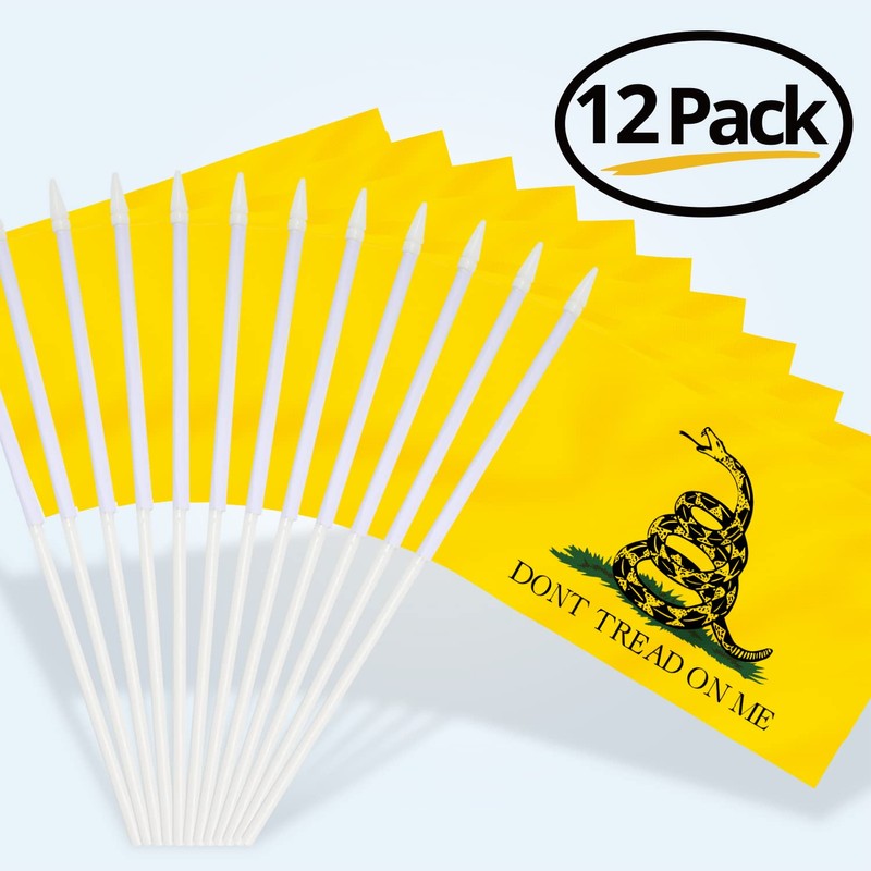 Anley Don't Tread on Me Mini Flag 12 Pack -