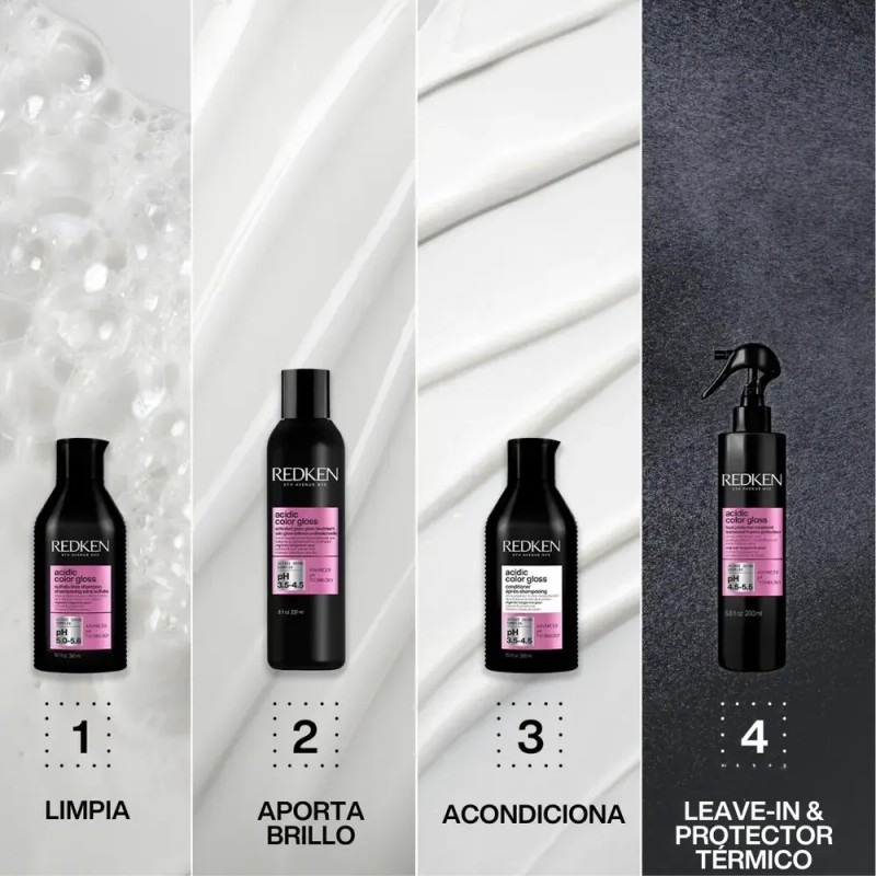 Tratamiento sin enjuague Redken Acidic Color Gloss 200ml