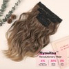 REECHO Hair Extensions, 4PCS Clip in Hair Extensions 14" Short