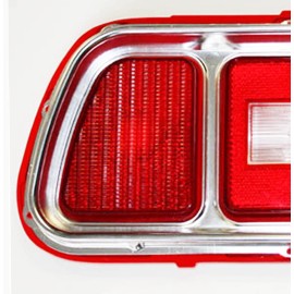 Maryland Mustang NEW 1971 - 1972 - 1973 Ford Mustang TAIL LIGHT BEZEL AND LENS Price is Each