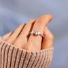 FAICAEIRI SELF-LOVE MULTI STONES RING,Irregular Beautifully Broken Multi-Stones Self-Love Ring,