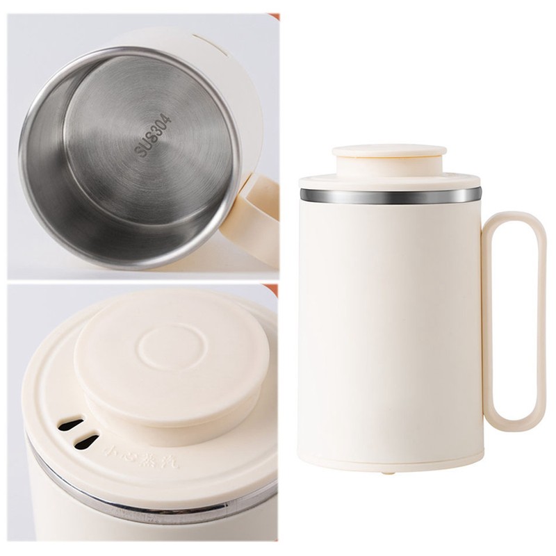 300W Electric Heating Mug Multifunctional Smart Stew Cup Automatic Boiling