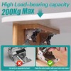 Folding Hinge with Lock, Pack of 4 Table Legs, Foldable