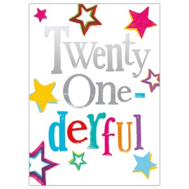 Age 21 Birthday Card, 21st Birthday Card, Card for 21st Birthday