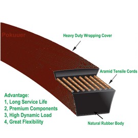 041-1470-00 Deck Belt 5/8" X 150" Made with Kevlar for Bad Boy ZT with 50" Mower Cut Decks, CZT, CZT Elite, ZT Elite with 48" Mower Cut Decks
