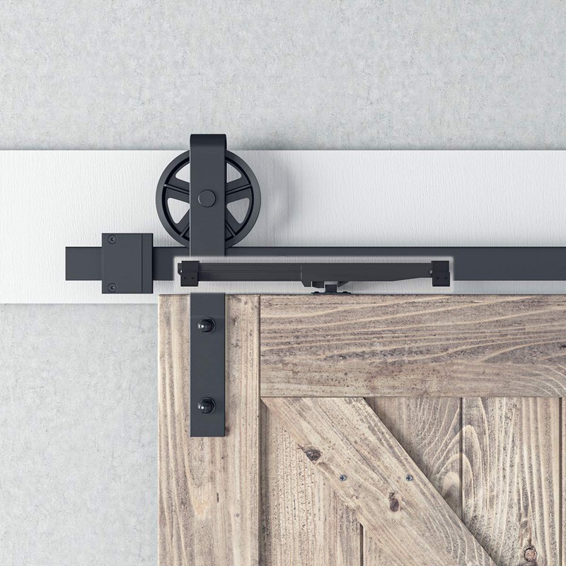 SMARTSTANDARD SMARTSTANDARD Barn Door Soft Close Kit, Matching 88-132 Pounds