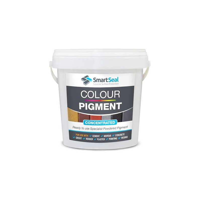 SmartSeal Concentrated Colour Pigment (Charc 500g) - Ready-to-Use Powder for