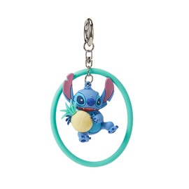 MINISO Stitch Keychain, Stitch Character Figure, Cute Bag Charm Pendant for Backpacks, Small (Green)