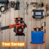 1 Pack Backpack Leaf Blower Hanger with Hose Holder, Heavy-Duty
