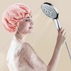 Pack of 3 Kitten Printed Shower Cap, Cute Cartoon Shower