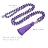 Hovaete 108 Mala Prayer Beads Necklace Natural Stones Meditation Yoga