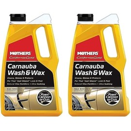 Mothers 05674 California Gold Carnauba Wash & Wax, 64 oz. (Pack of 2)