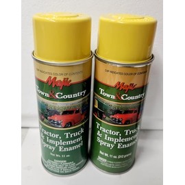 2 Cans Yellow Spray Paint for New Holland Tractor Baler Hay Rake and Implement