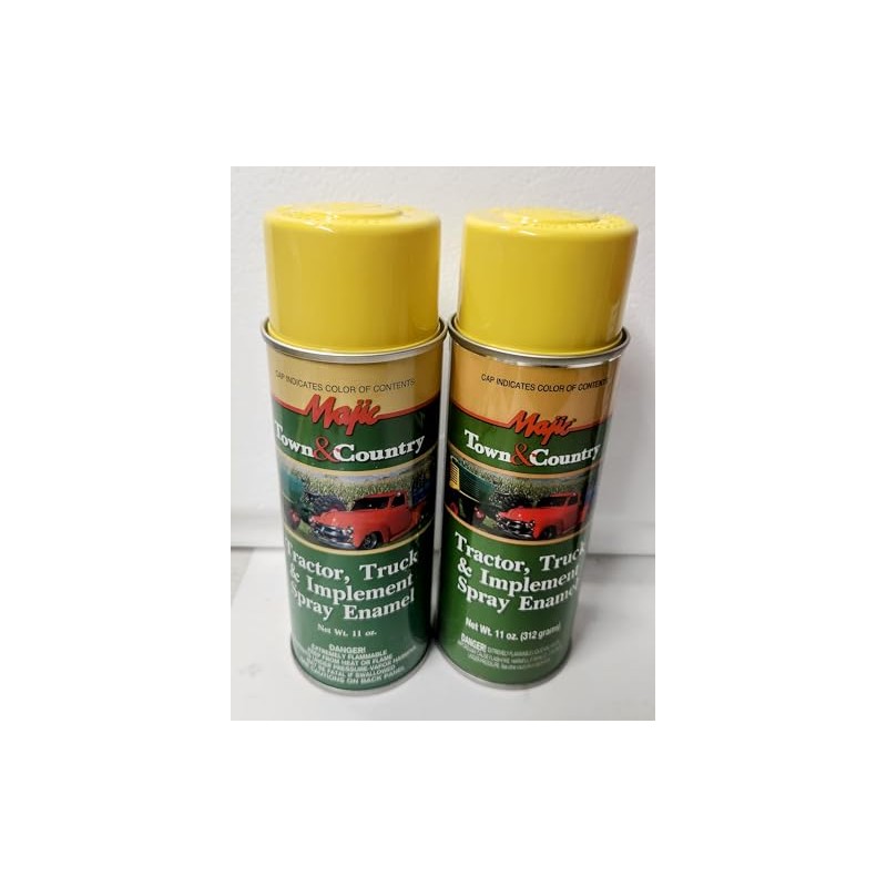 2 Cans Yellow Spray Paint for New Holland Tractor Baler