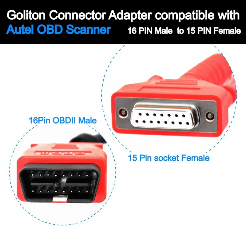 Goliton Solutions OBD-II OBD2 DA-4 DA4 Cable Fits Snap-on Solus