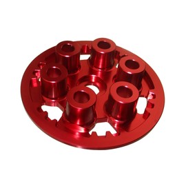 Ouyunou CNC Aluminum Clutch Pressure Plate For Zongshen ZS177MM NC250 250cc 4 Stroke 4-Valve Water-Cooled Engine BSE Xmoto KAYO T6 BSE J5 RX3 ZS250GY-3 Dirt Bikes