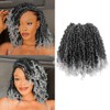 Cisinpo Yanky Twist Crochet Hair 8 Inch 10 Packs Pre-Twisted