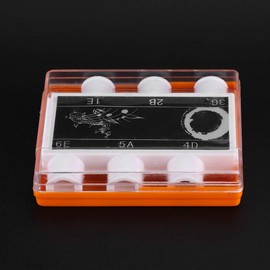 Guitar Pitch Pipe Tuner Pitch E B G D A E Plastic Tuner Pitch Tuner Pitch Pipe 6 Tones with a Carring Case Guitar Musical Instrument Accessory