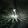 Ensenior 8-Pack Solar Lights Outdoor, Auto ON/Off 6500K LED Solar