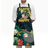 ENSIANTH Sloth Aprons for Women with Pockets Sloth Make Me