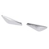 2PCS Front Fender Chrome Finisher 51117338569 Replacement for X3 X4