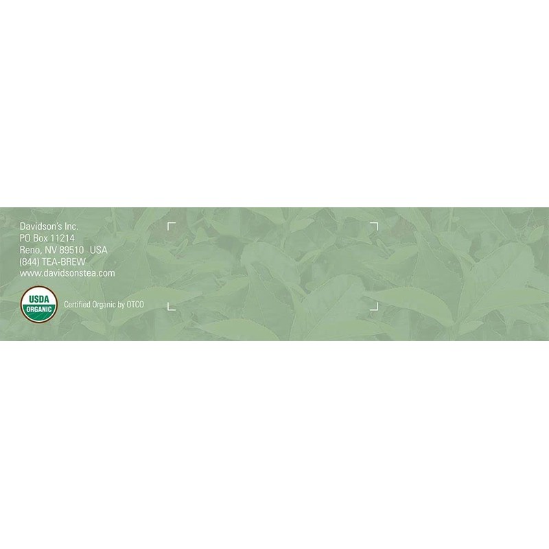 Davidson's Organics, South African Green Honeybush, 100-count Unwrapped Tea Bags