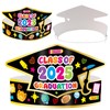 Class of 2025 Graduation Caps Paper Crafts Stickers 12 Pack