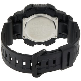 CASIO AEQ110BW-9A Unisex Black/Gold Analog/Digital Watch with Black Band