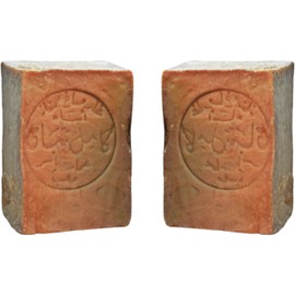 2x Original Aleppo Soap 70% / 30% Olive Oil / Laurel Oil - PH Value 8 - Test Rating: Very Good