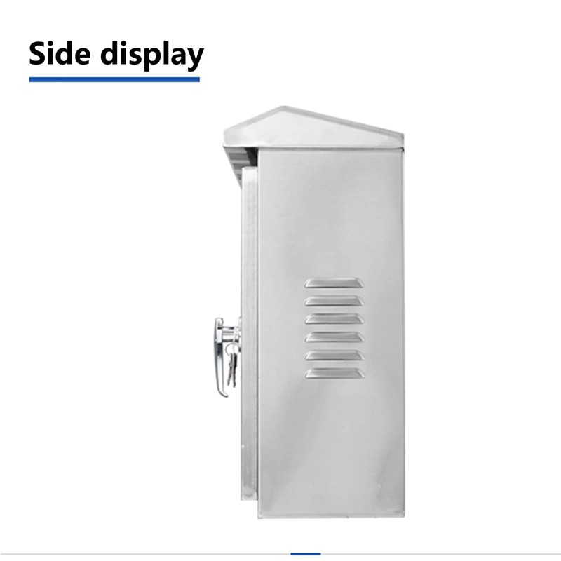 GERSIK 304 Outdoor Stainless Steel Electrical Box Enclosure, IP67 Waterproof