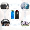 MUNSKT 2 Piece 700ML Foldable Water Bottles, Flexible Foldable Reusable