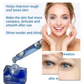 GHK Cu Copper Peptide Serum For Face,Peptide Skincare Booste Collagen Serum For Anti-Aging With Active Ectoin&Centella Asiatica&Hyaluronate Acid Mix Formula To Promote Collagen 30ML/1 FL OZ