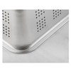 Stainless Steel Draining Rectangular Basin Vegetable Washing Drying Filter Basket