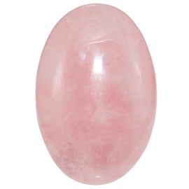 SUNYIK Rose Quartz Oval Palm Stone, Polished Worry Energy Pocket Stones for Healing Reiki Massage 2"-2.5"