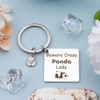 Yilousy Funny Panda Keyring Gifts Panda Lover Gift For Women