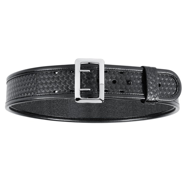 Bianchi 22328: Sam Browne Belt Hi-Gloss-Sz 38 Chrome