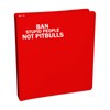 Bargain Max Decals Ban Stupid People Not Pitbulls Sticker Decal