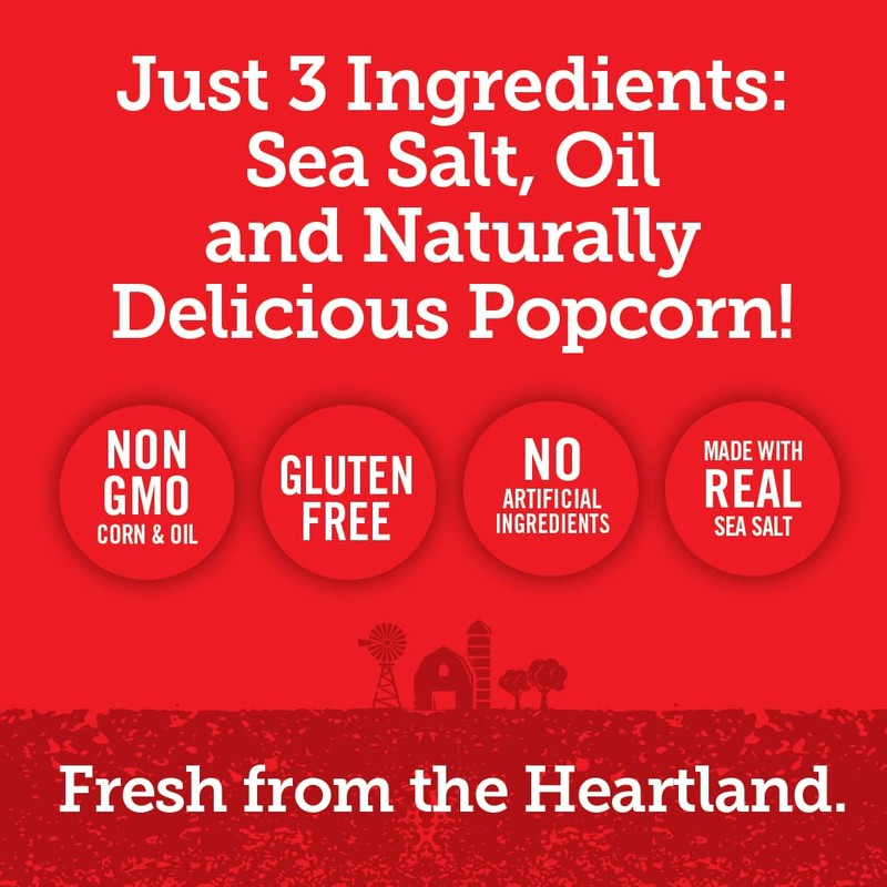 Popcorn, Indiana Sea Salt Popcorn (6 Count - 2.1 Oz