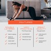 Therapy in Motion Double Abdominal Exercise Roller Wheel for Fitness