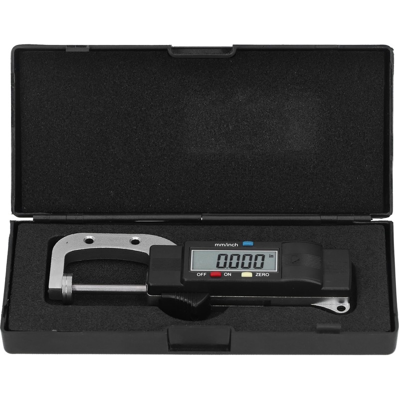 0‑25mm/0‑1in Digital Micrometer Electronic Thickness Outside Gauge Ruler Induatrial Grade