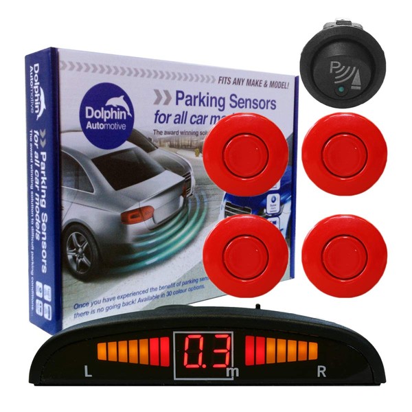 Dolphin DPS450F Front Parking Sensors In 32 Colours 4 Ultrasonic